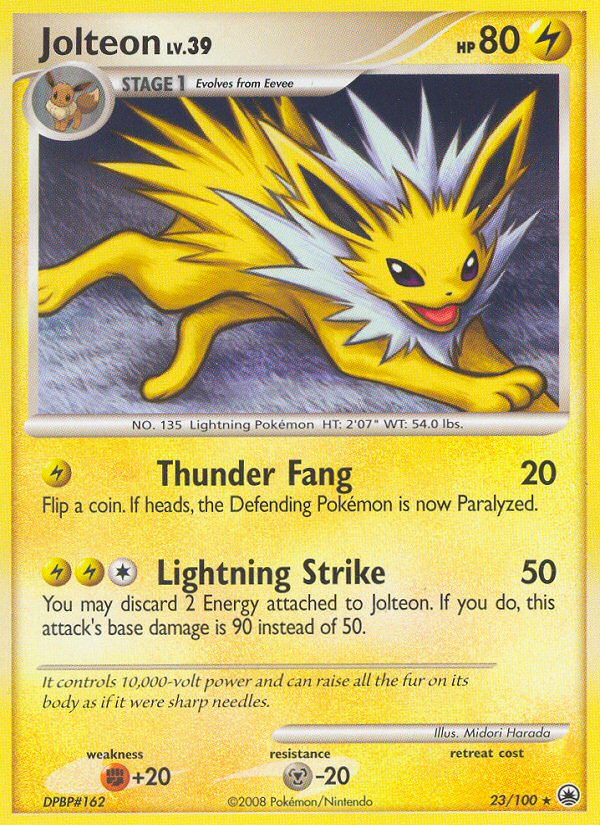 Jolteon (23/100) [Diamond &amp; Pearl: Majestic Dawn] 