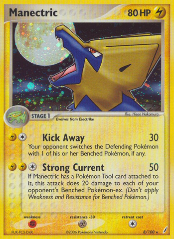 Manelectric (8/100) [EX: Crystal Guardians] 