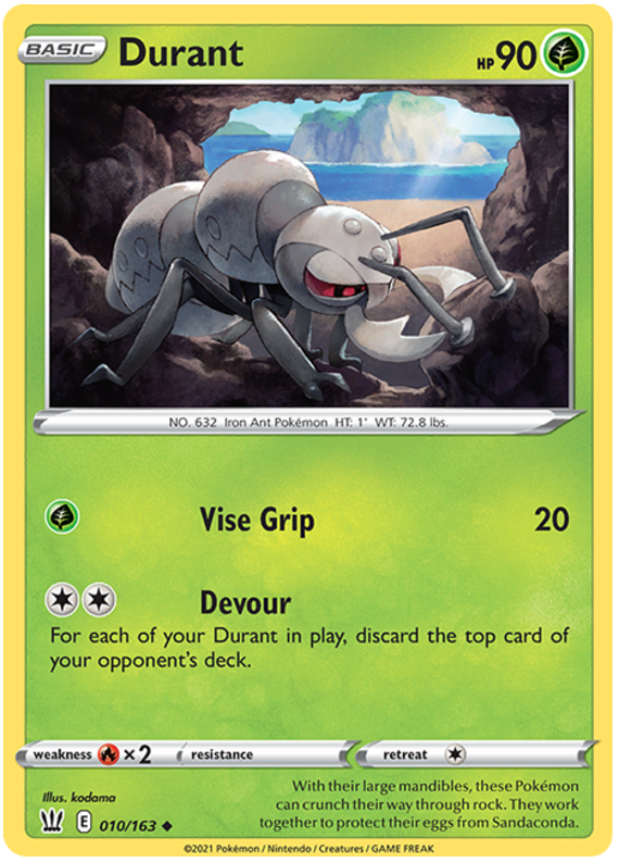 Durant (010/163) [Sword &amp; Shield: Battle Styles] 