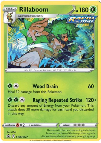 Rillaboom (SWSH277) [Sword &amp; Shield: Black Star Promos] 