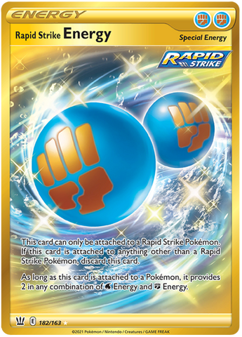 Rapid Strike Energy (182/163) [Sword &amp; Shield: Battle Styles] 