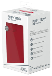 Ultimate Guard - Boîte pour deck Flip 'N' Tray (80+) [ROUGE]