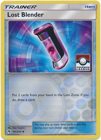 Lost Blender (181/214) (League Promo) [Sun &amp; Moon: Lost Thunder] 