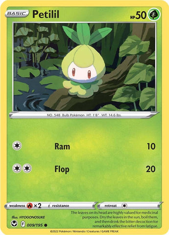 Petilil (009/195) [Sword &amp; Shield: Silver Tempest] 