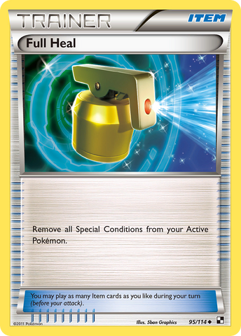 Full Heal (95/114) [Black &amp; White: Base Set] 
