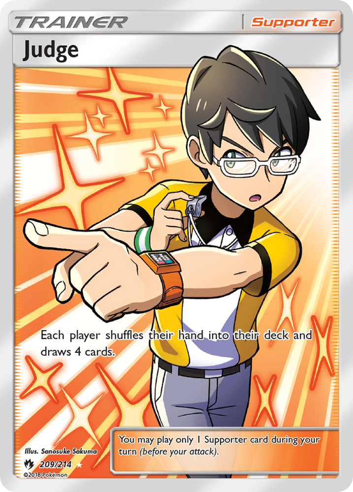 Judge (209/214) [Sun &amp; Moon: Lost Thunder] 