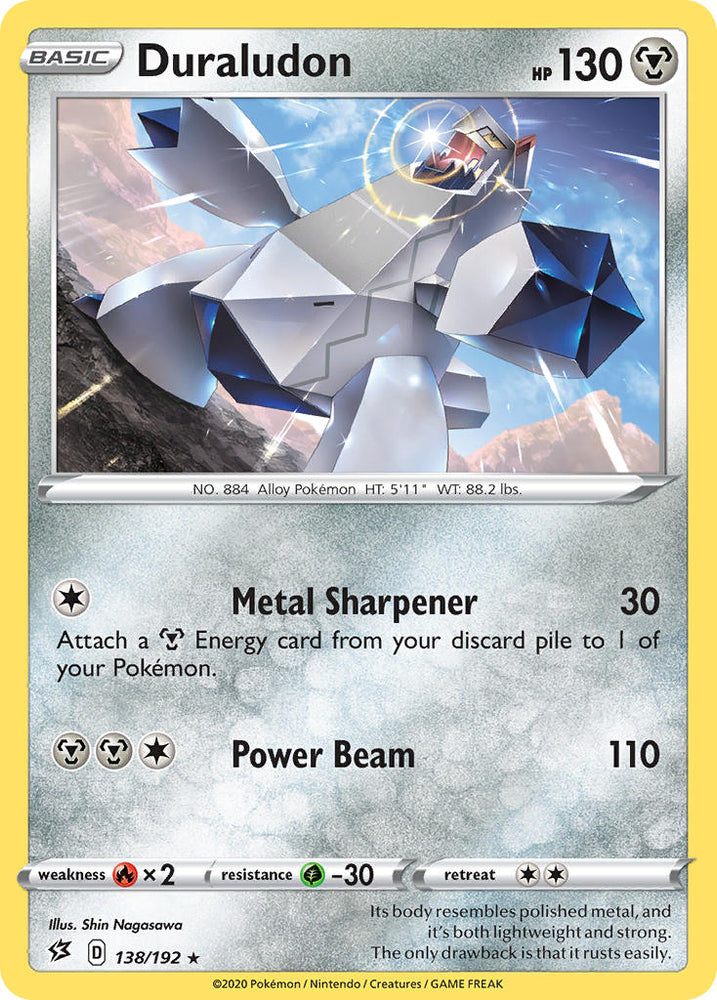 Duraludon (138/192) (Theme Deck Exclusive) [Sword &amp; Shield: Rebel Clash] 