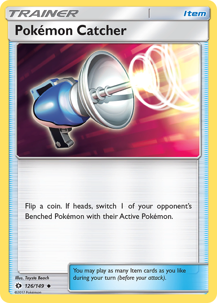 Pokemon Catcher (126/149) [Sun &amp; Moon: Base Set] 