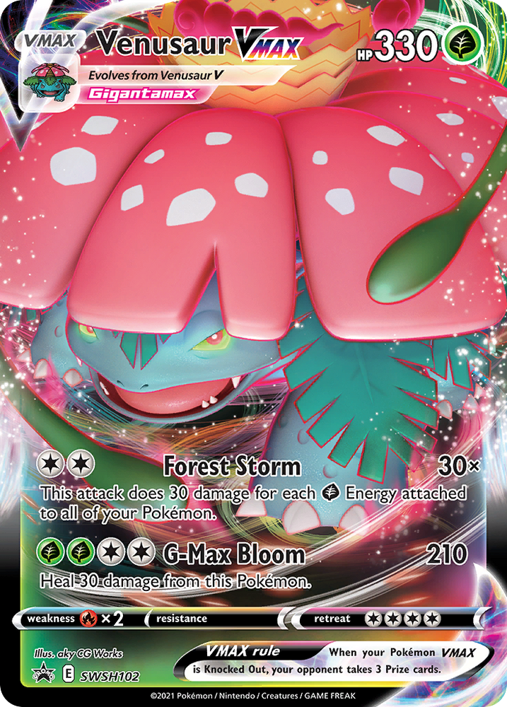Venusaur VMAX (SWSH102) [Sword &amp; Shield: Black Star Promos] 