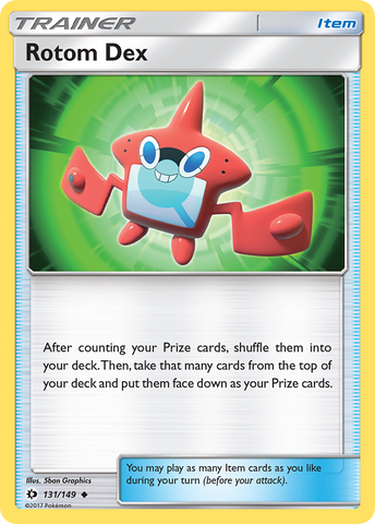 Rotom Dex (131/149) [Sun &amp; Moon: Base Set] 