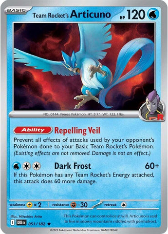 Team Rocket's Articuno (051/182) [Scarlet & Violet: Destined Rivals]