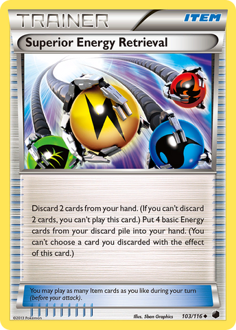 Superior Energy Retrieval (103/116) [Black &amp; White: Plasma Freeze] 