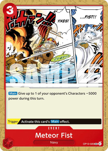 Meteor Fist [Carrying On His Will]