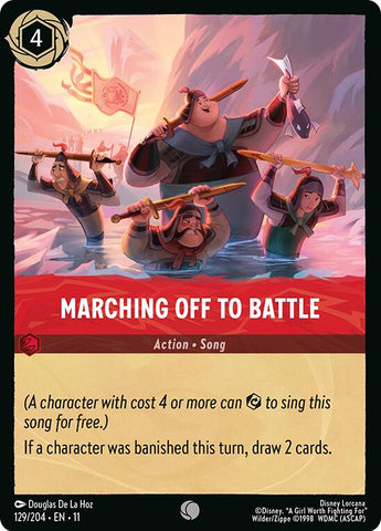 Marching Off to Battle (129/204) [Winterspell]