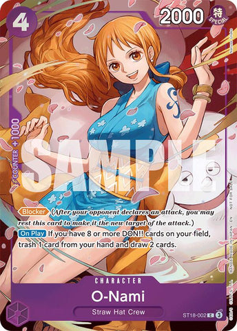 O-Nami (ST18-002) [Extra Booster: One Piece Heroines Edition]