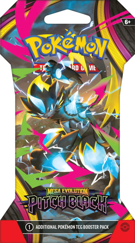 Mega Evolution: Pitch Black - Sleeved Booster Pack