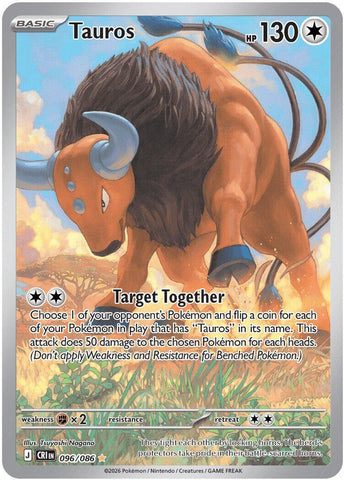 Tauros (096/086) [FRANÇAIS] [Méga Évolution: Chaos Ascendant]