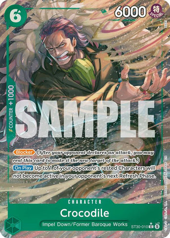 Crocodile (Full Art) [Starter Deck EX: Luffy & Ace]