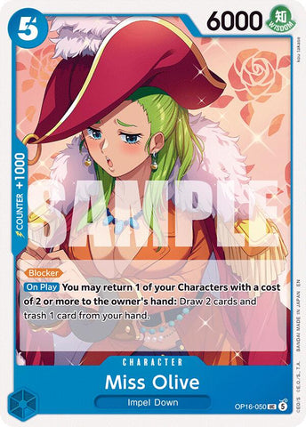Miss Olive [The Time of Battle]