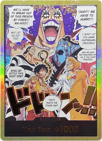 DON!! Card (Alternate Art) (Gold) [The Time of Battle]