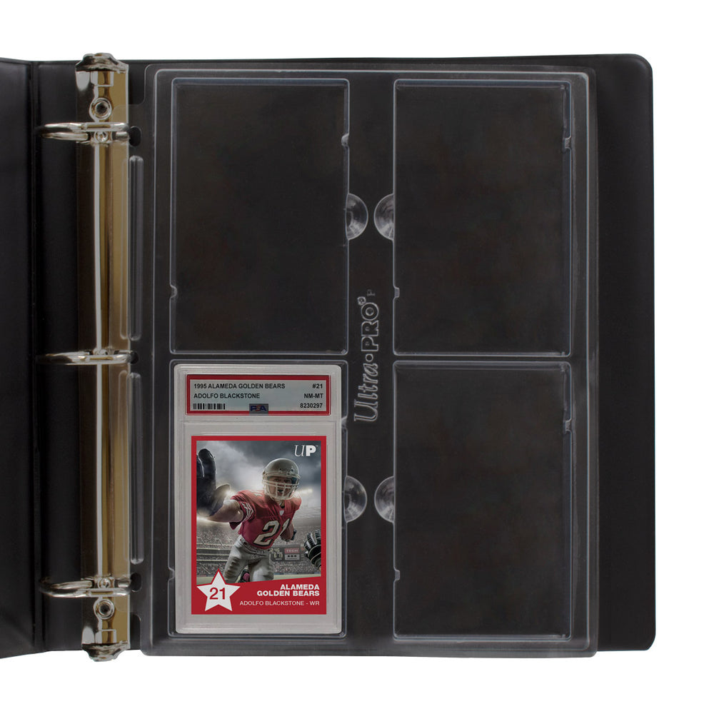 Ultra PRO: 4-Pocket Pages - Graded PSA Slabs