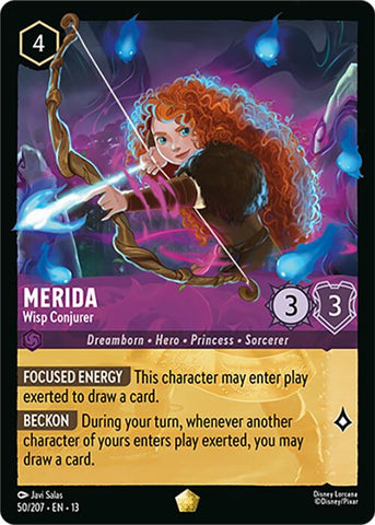Merida - Wisp Conjurer (50/207) [Attack of the Vine!]