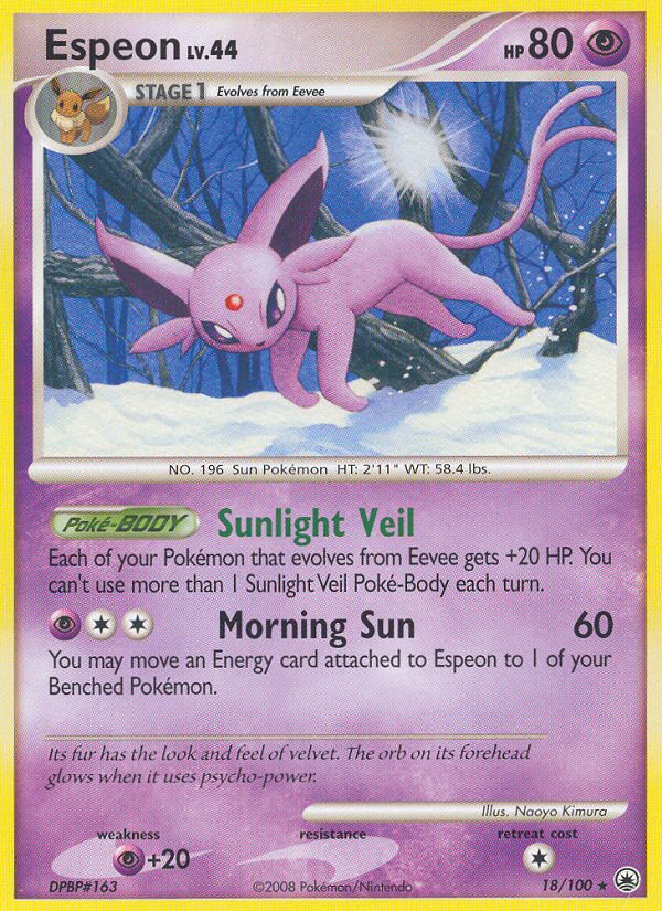Espeon (18/100) [Diamond &amp; Pearl: Majestic Dawn] 