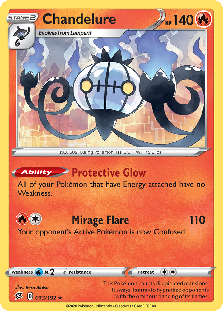 Chandelure (033/192) [Sword &amp; Shield: Rebel Clash] 