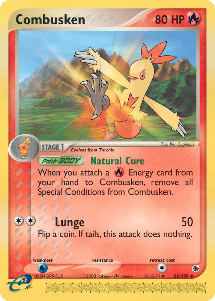 Combusken (28/109) [EX: Ruby &amp; Sapphire] 