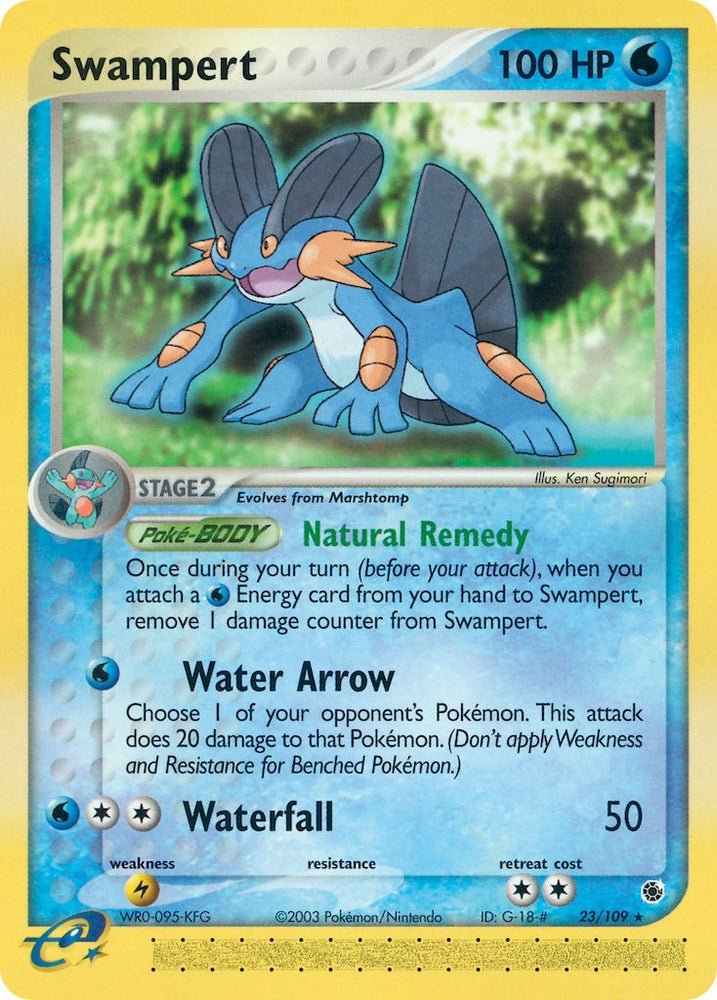 Swampert (23/109) [EX: Ruby &amp; Sapphire] 