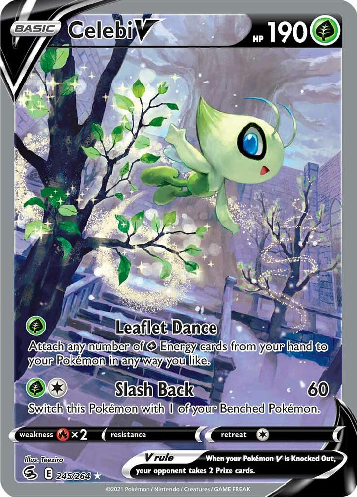 Celebi V (245/264) (FRANÇAIS) [Épée & Bouclier : Poing de fusion]