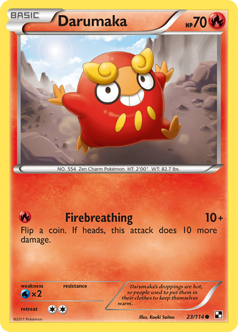 Darumaka (23/114) [Black &amp; White: Base Set] 