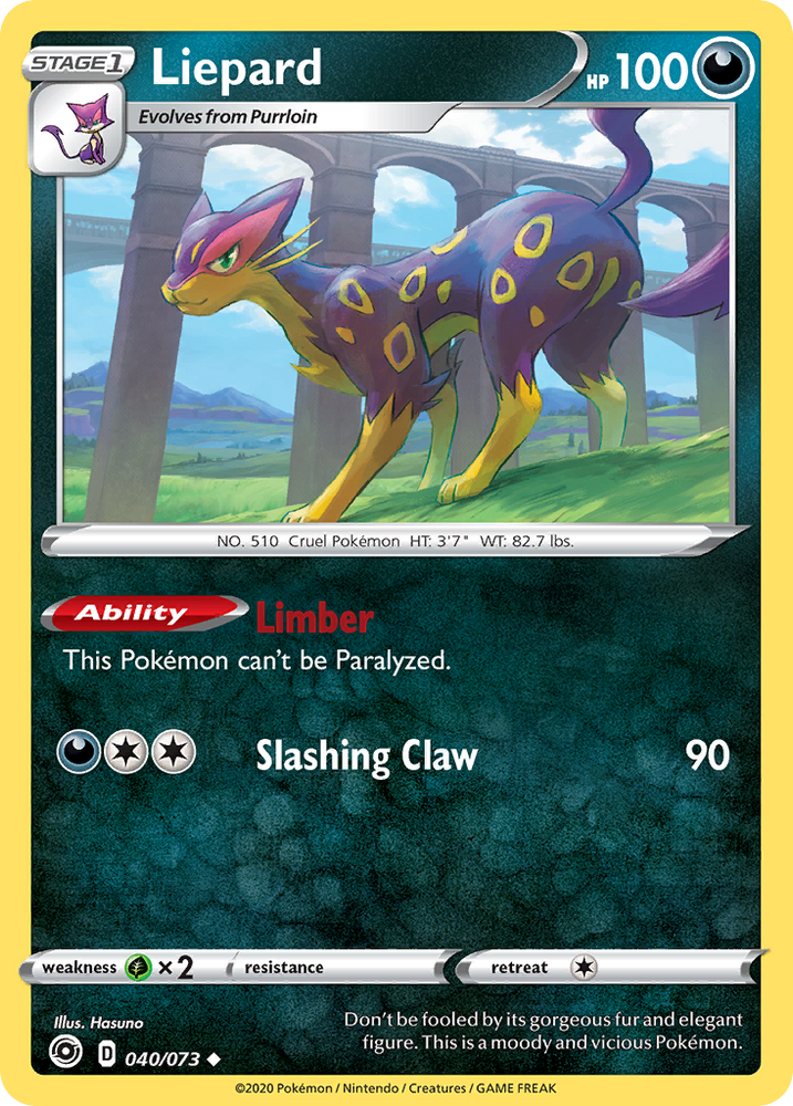 Liepard (040/073) [Sword &amp; Shield: Champion's Path] 