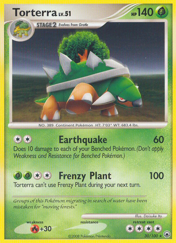 Torterra (30/100) [Diamond &amp; Pearl: Majestic Dawn] 