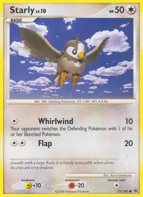 Starly (75/100) [Diamond &amp; Pearl: Majestic Dawn] 