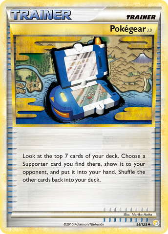 Pokegear 3.0 (96/123) [HeartGold &amp; SoulSilver: Base Set] 