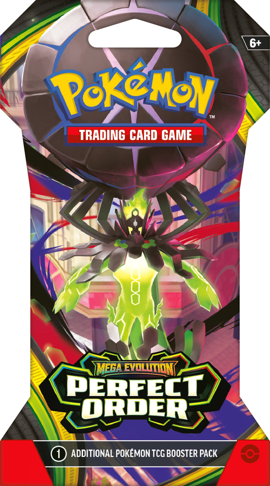 Mega Evolution: Perfect Order - Sleeved Booster Pack (Mega Zygarde Art)