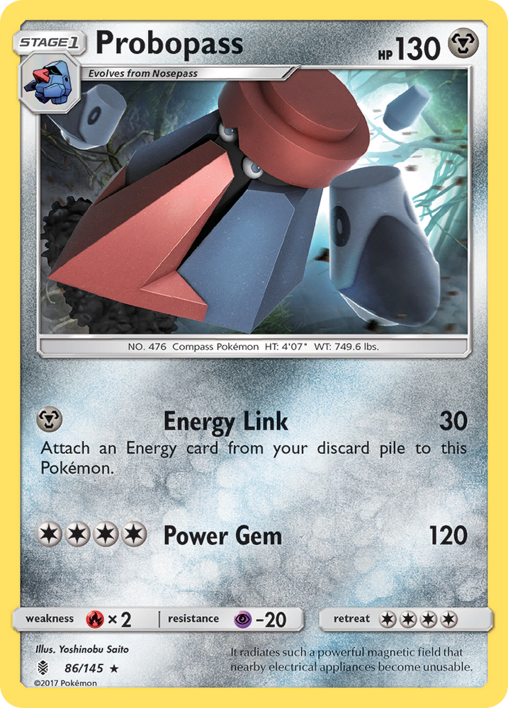 Probopass (86/145) [Sun &amp; Moon: Guardians Rising] 