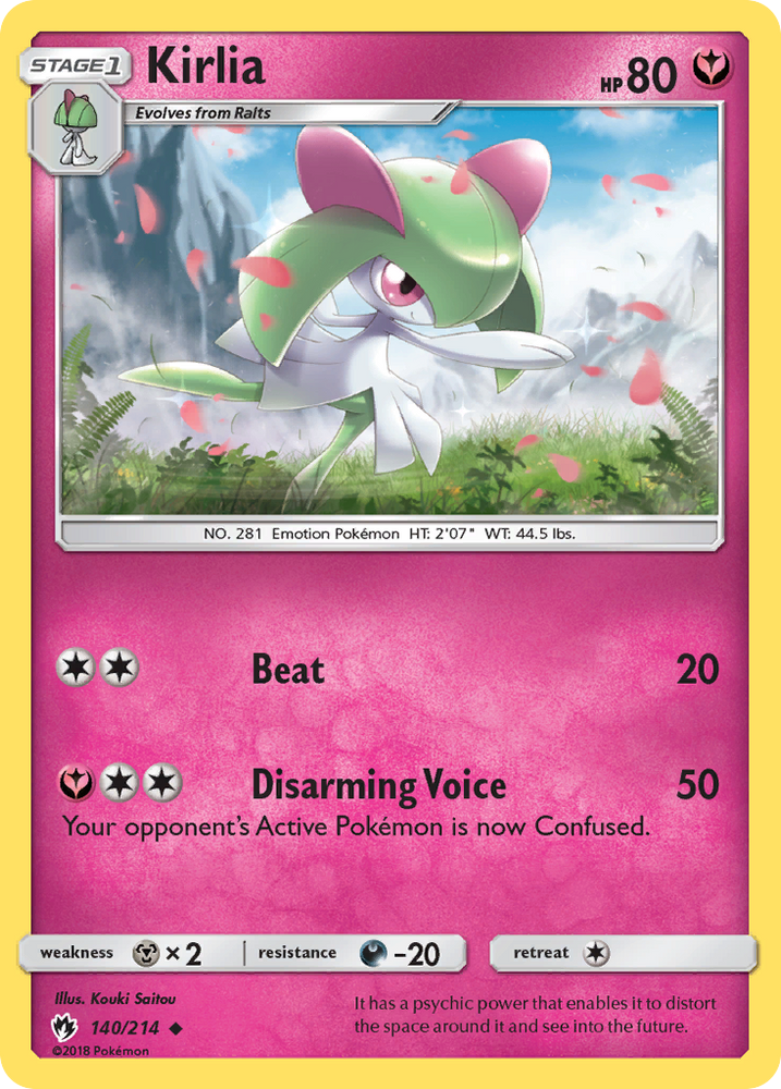 Kirlia (140/214) [Sun &amp; Moon: Lost Thunder] 
