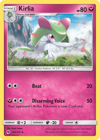 Kirlia (140/214) [Sun &amp; Moon: Lost Thunder] 