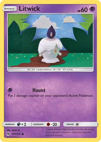 Litwick (101/214) [Sun &amp; Moon: Lost Thunder] 