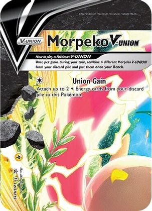 Morpeko V-UNION (SWSH215) [Sword &amp; Shield: Black Star Promos] 