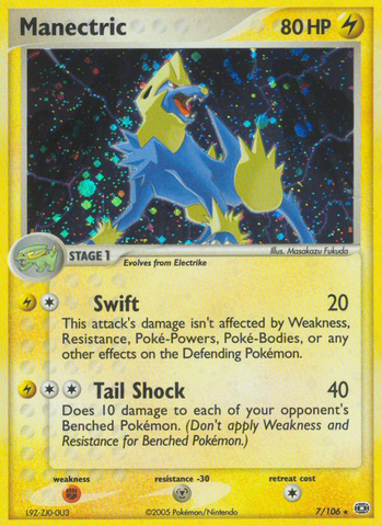 Manelectric (7/106) [EX: Emerald]
