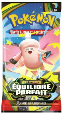 Méga-Évolution : Équilibre parfait - Booster individuel (illustration aléatoire) (FRANÇAIS)