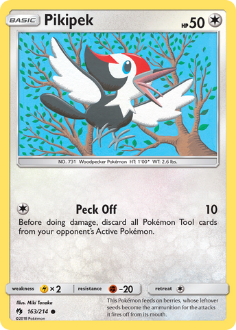 Pikipek (163/214) [Sun &amp; Moon: Lost Thunder]