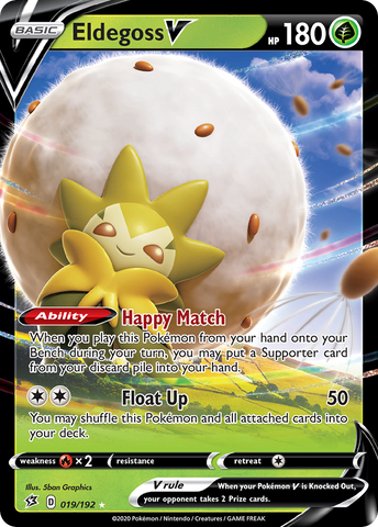 Eldegoss V (019/192) [Sword &amp; Shield: Rebel Clash] 