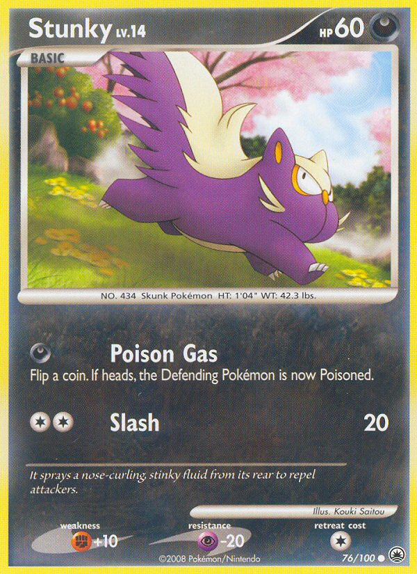 Stunky (76/100) [Diamond &amp; Pearl: Majestic Dawn] 