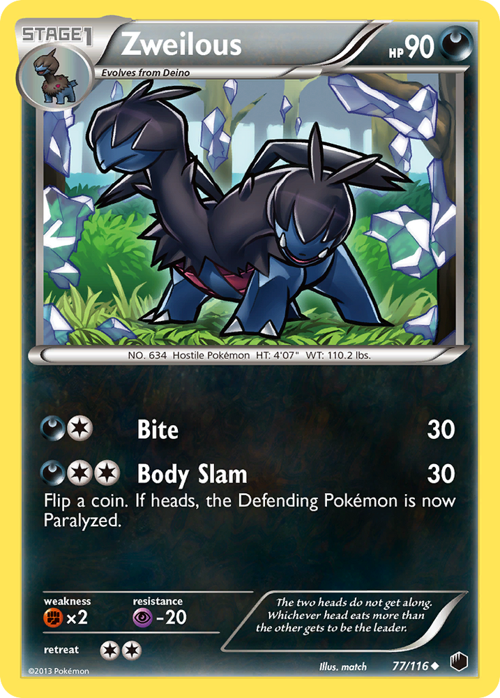 Zweilous (77/116) [Black &amp; White: Plasma Freeze] 