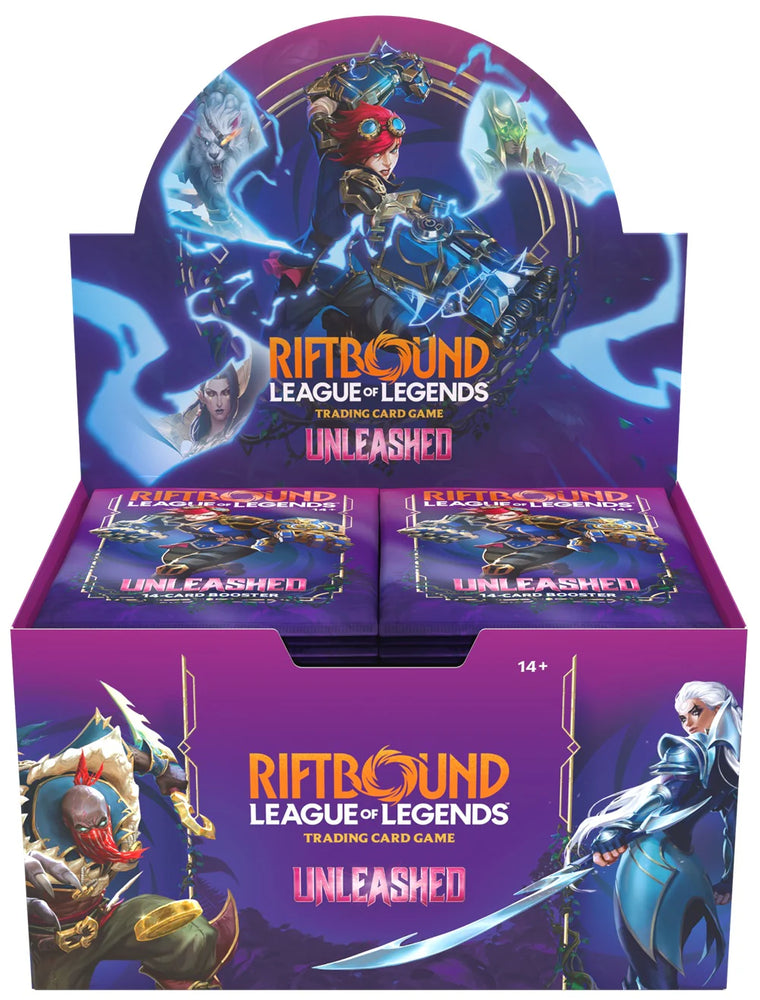 RIFTBOUND (LEAGUE OF LEGENDS) UNLEASHED – BOOSTER DISPLAY