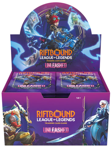 RIFTBOUND (LEAGUE OF LEGENDS) UNLEASHED – BOOSTER DISPLAY